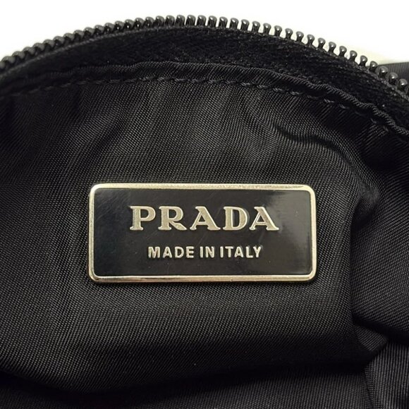 Auth PRADA - Black Nylon Bum Bag - Picture 7 of 8